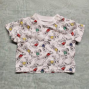 Disney Baby Mickey Mouse Print T-shirt